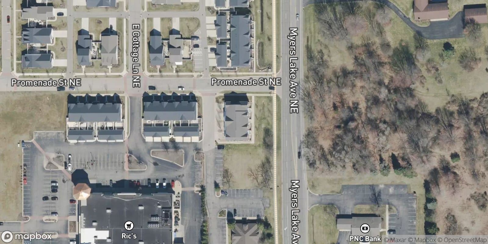 Town Homes at Town Square — satellite view