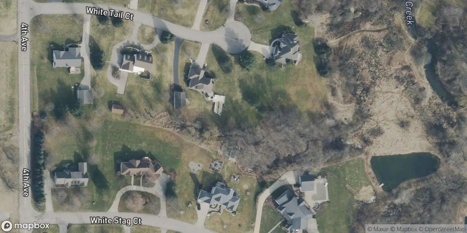 Whitetail Ridge — satellite view