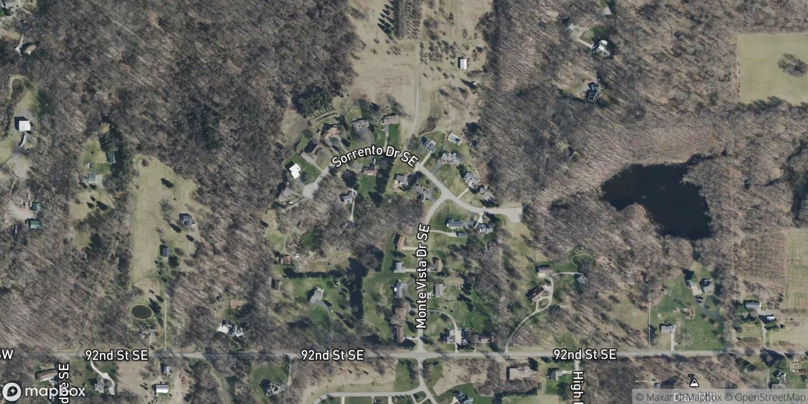 Monte Vista — satellite view