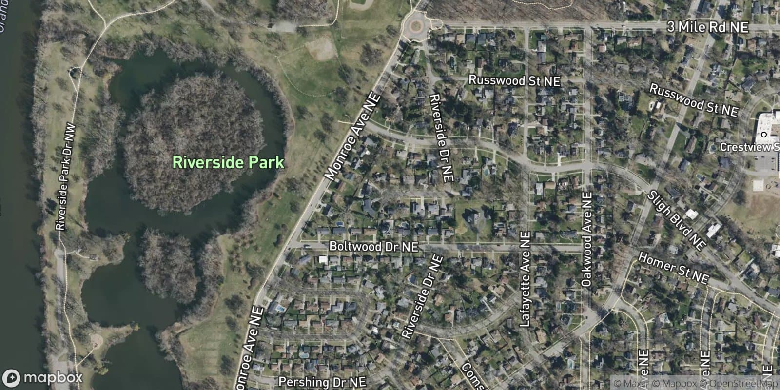 Riverside Gardens Add. No.21 — satellite view