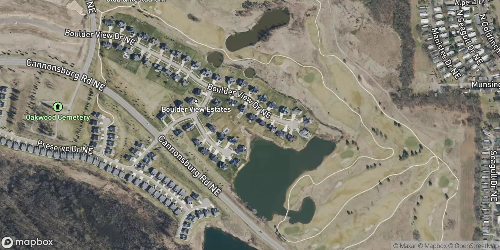 Boulder View Estates No.2 — satellite view