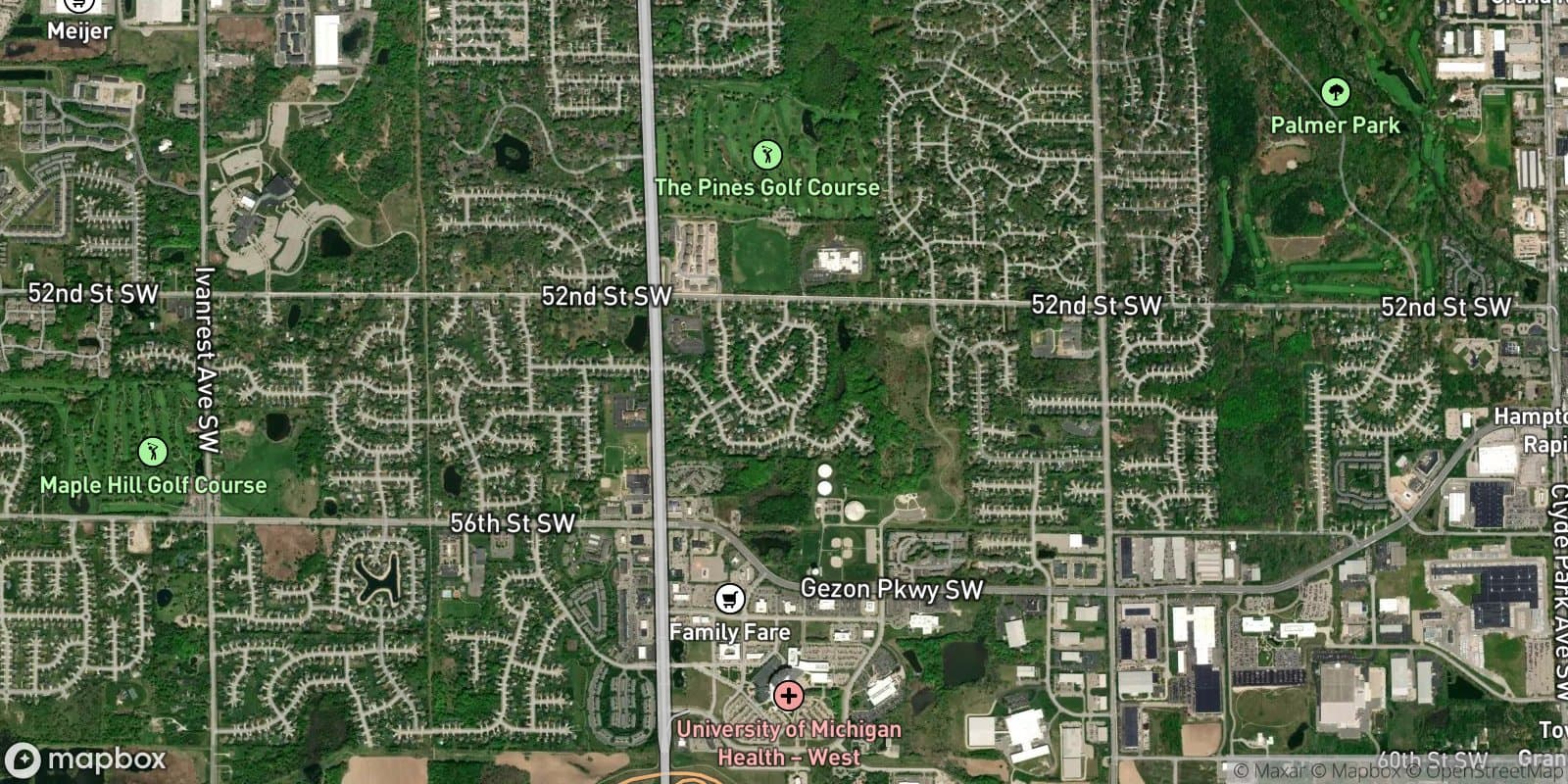 Chalet Estates East — satellite view