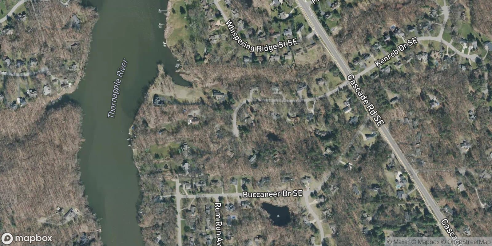 The Aspens — satellite view