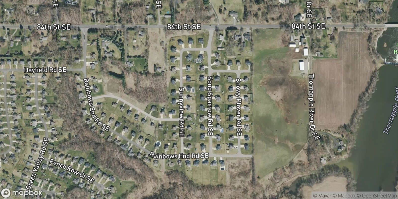 Jasonville Ridge — satellite view