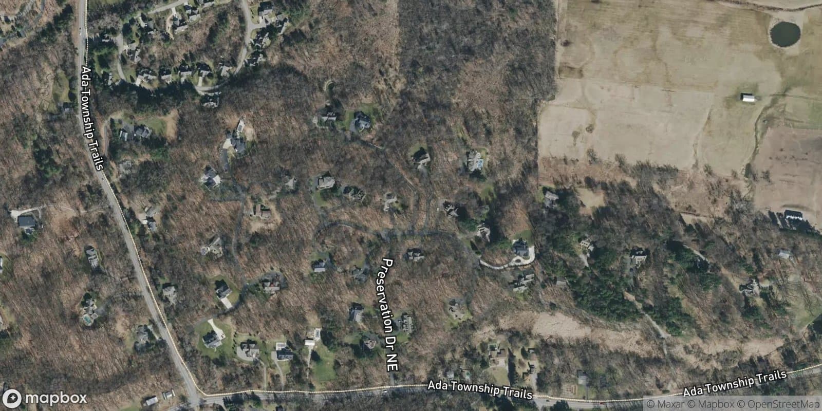 The Preserve — satellite view