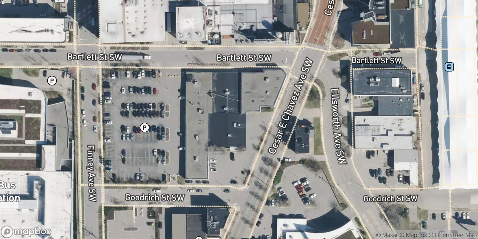 Ellsworth'S Addition, Amended Plat of Block 14 — satellite view