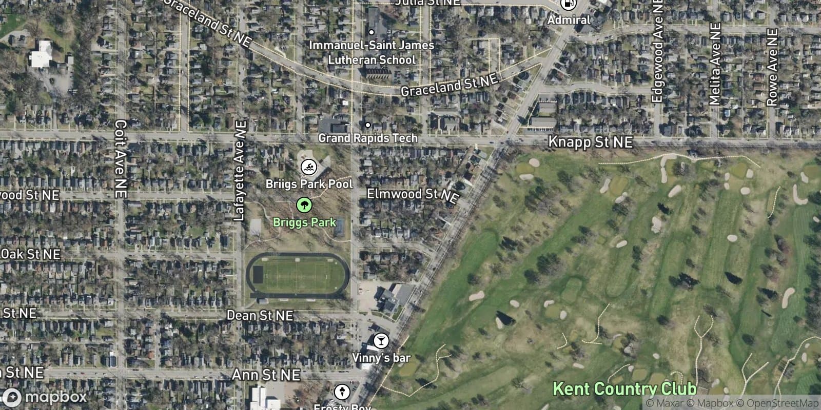 C. M. Nortons Add. — satellite view