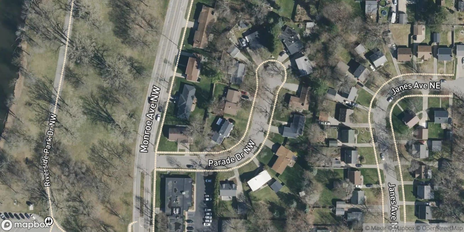 Grand Rapids Home — satellite view
