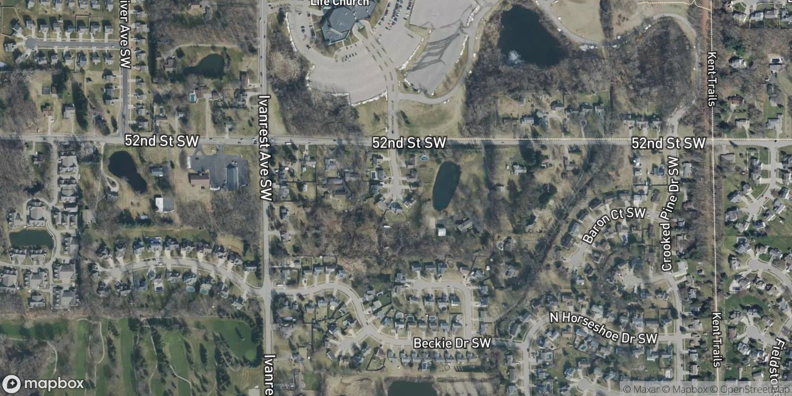 Bonnieville Pines — satellite view