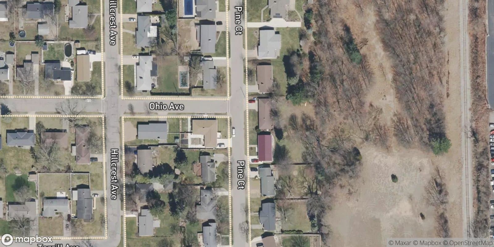Hillcrest Sub — satellite view