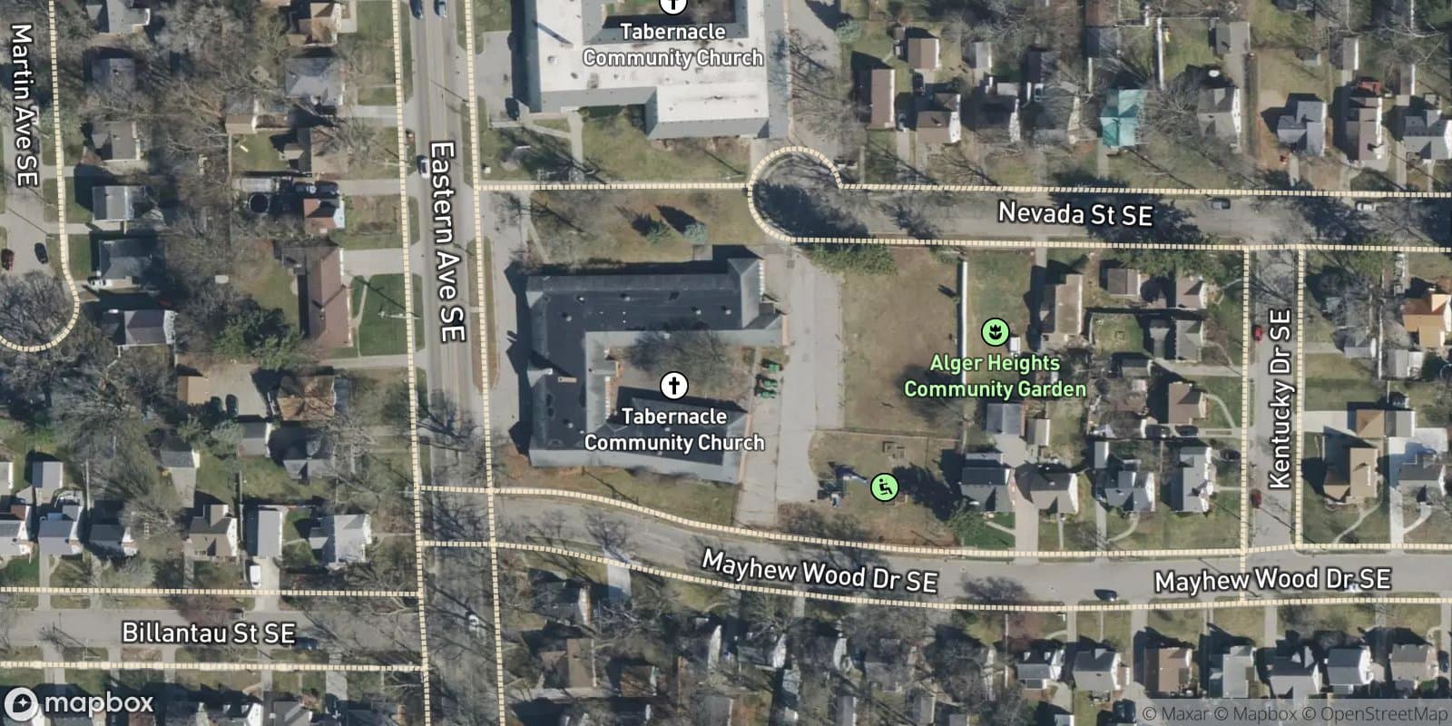 The Seymour — satellite view