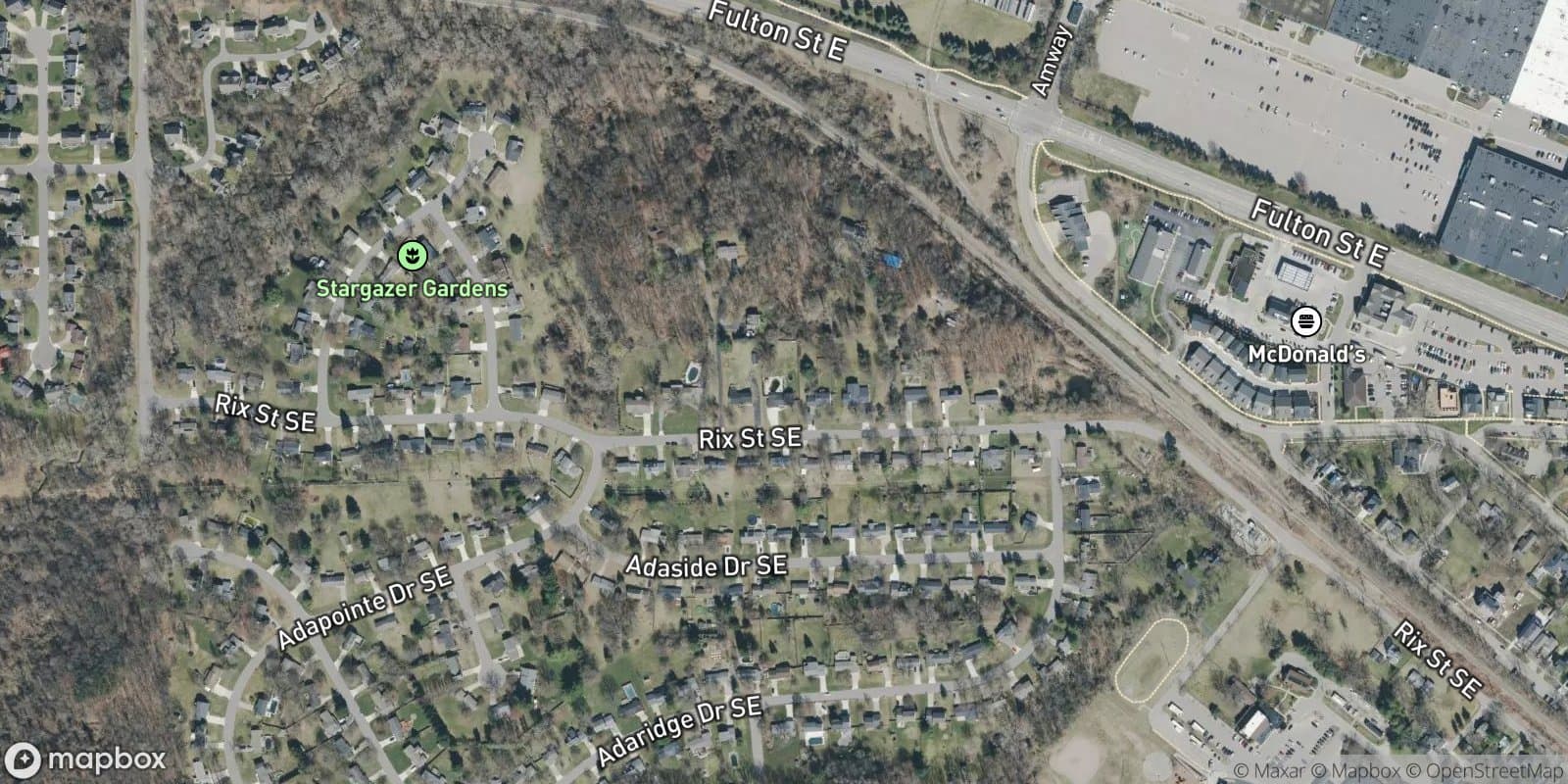 Grandview Development — satellite view