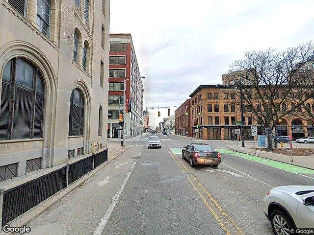Grand Rapids Telecommunications Building — satellite view
