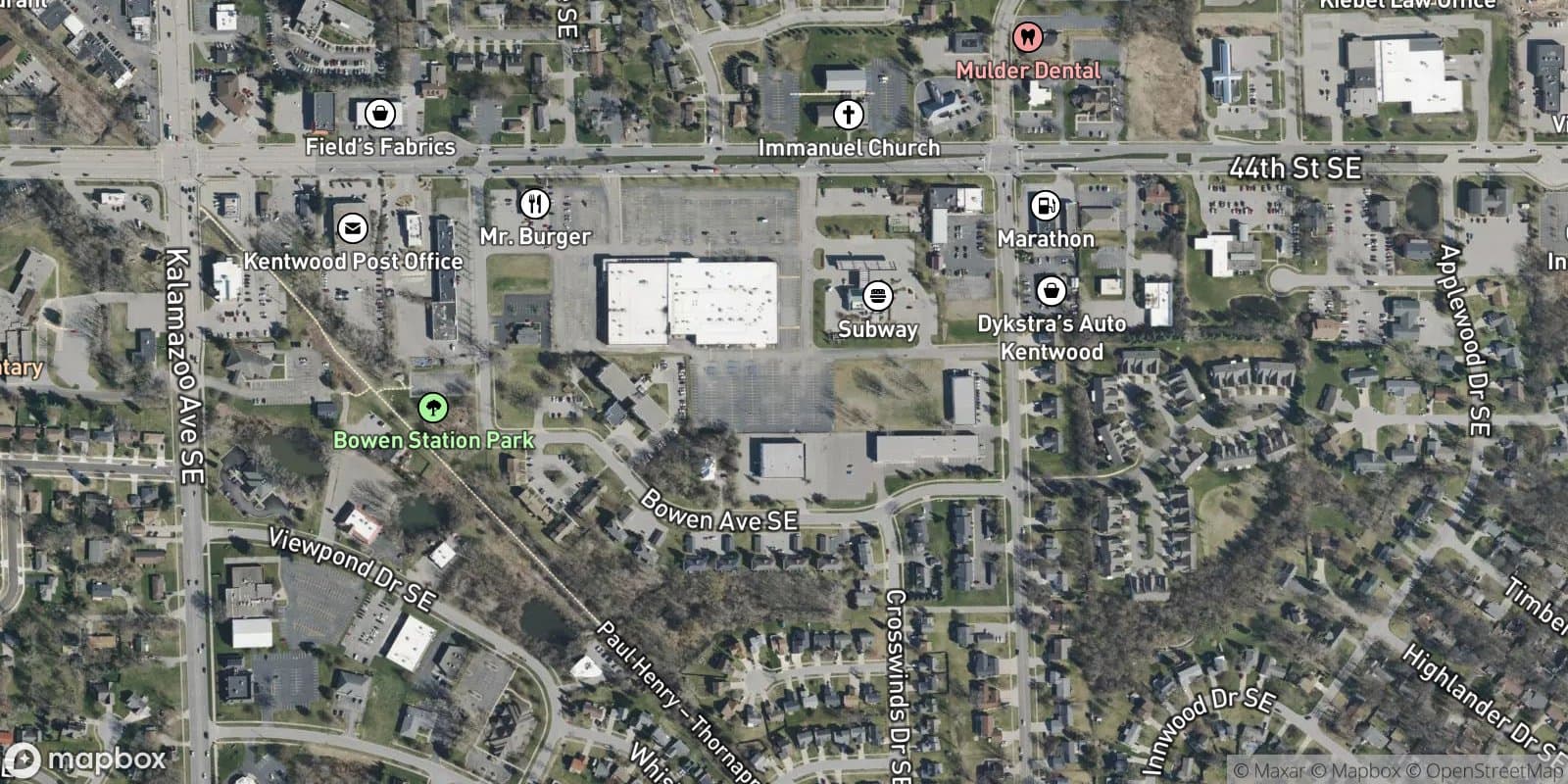Kentwood Mall Plat — satellite view