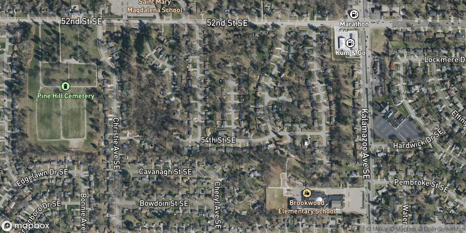 Beasecker Plat No.1 — satellite view