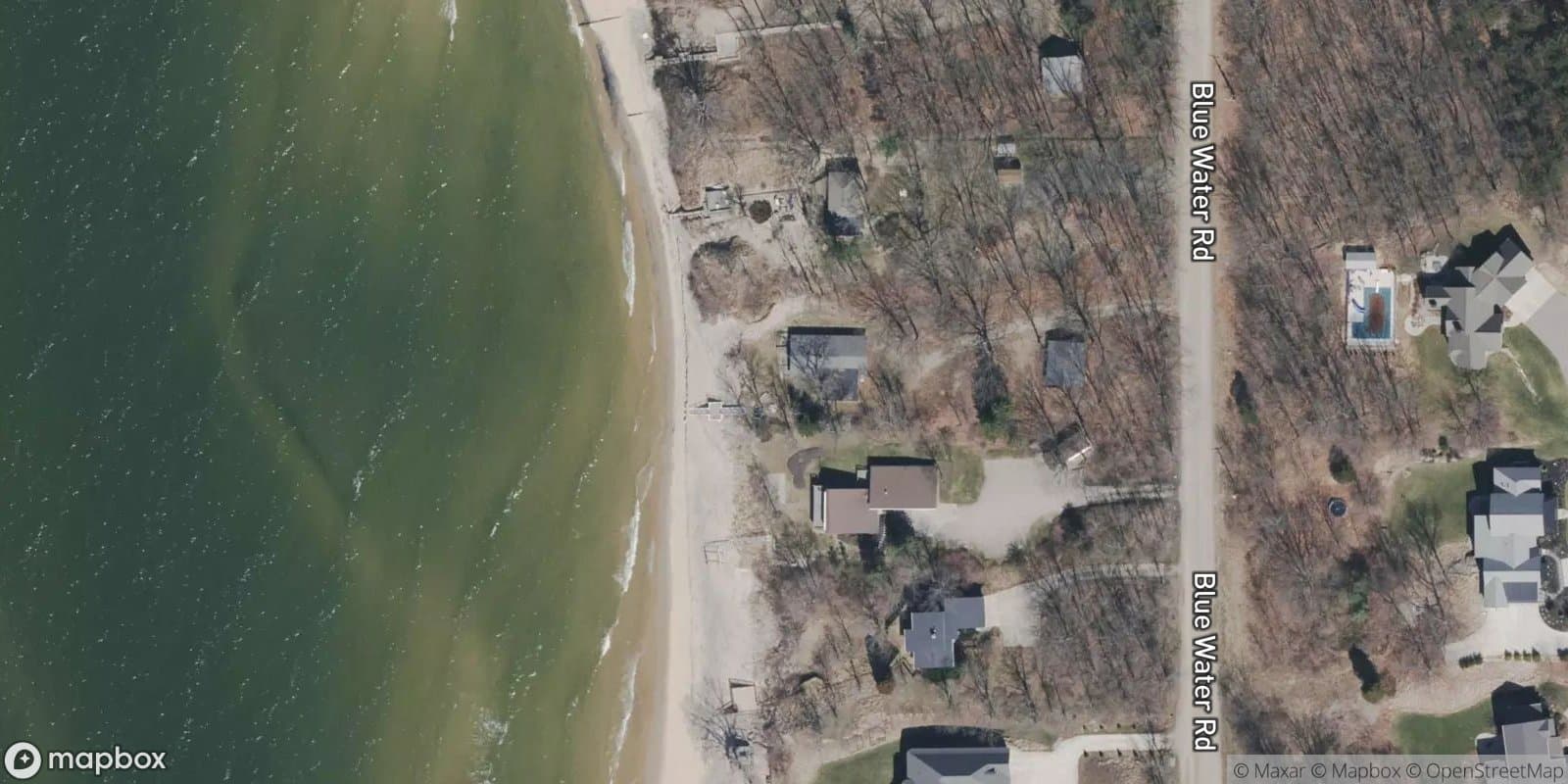 Amended Plat Lots 1-9 Sheldon Beach Sub — satellite view