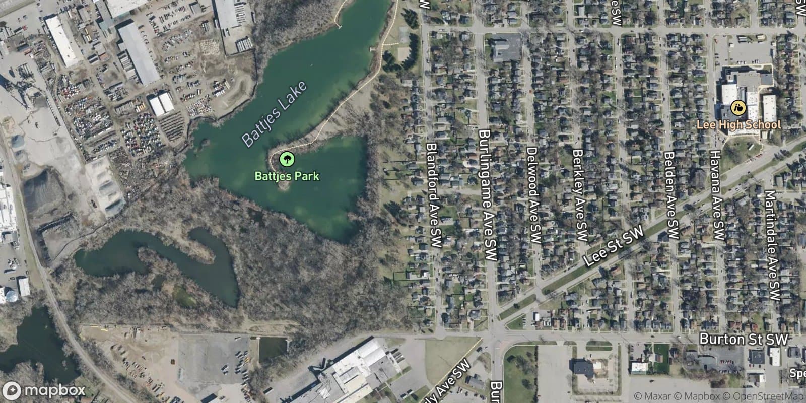 Blandford S Add. — satellite view