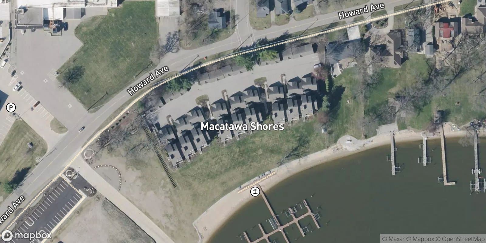 Macatawa Shores — satellite view