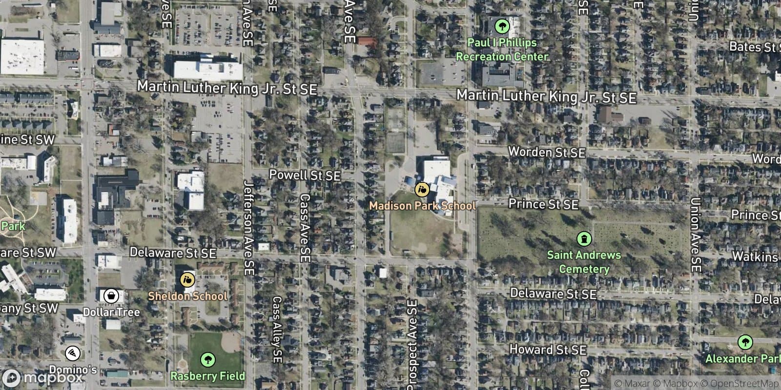 George Campau'S Plat — satellite view