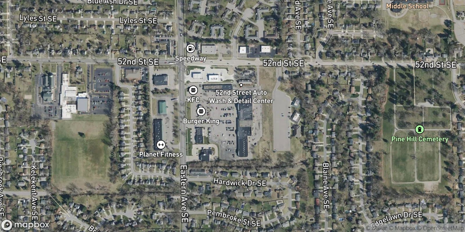 Kentwood Center Plat — satellite view