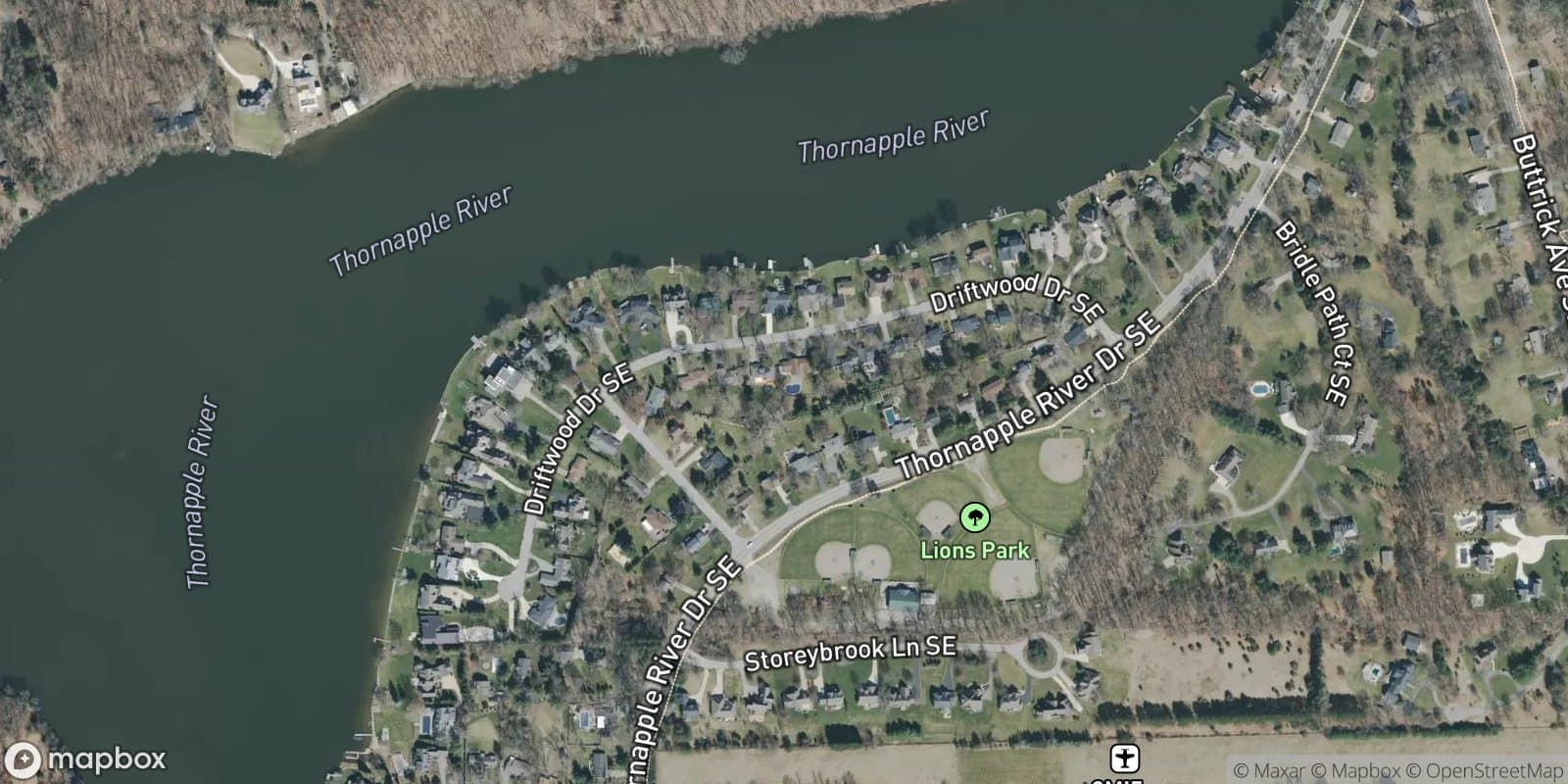Thornapple Downs — satellite view