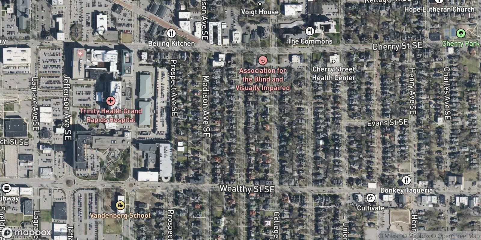 Morris Add. — satellite view