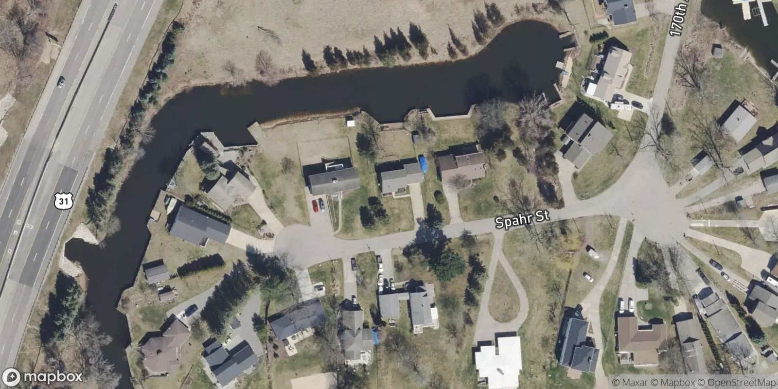 Markers Cove — satellite view