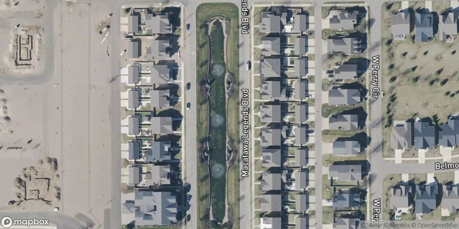 THE TOWNHOMES OF MACATAWA LEG — satellite view