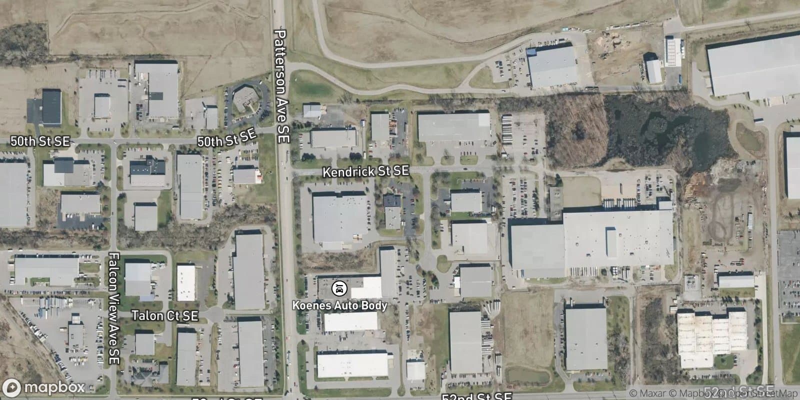 Cascade Industrial Park — satellite view