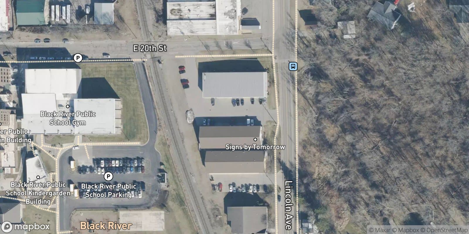 Lincoln Business Center — satellite view