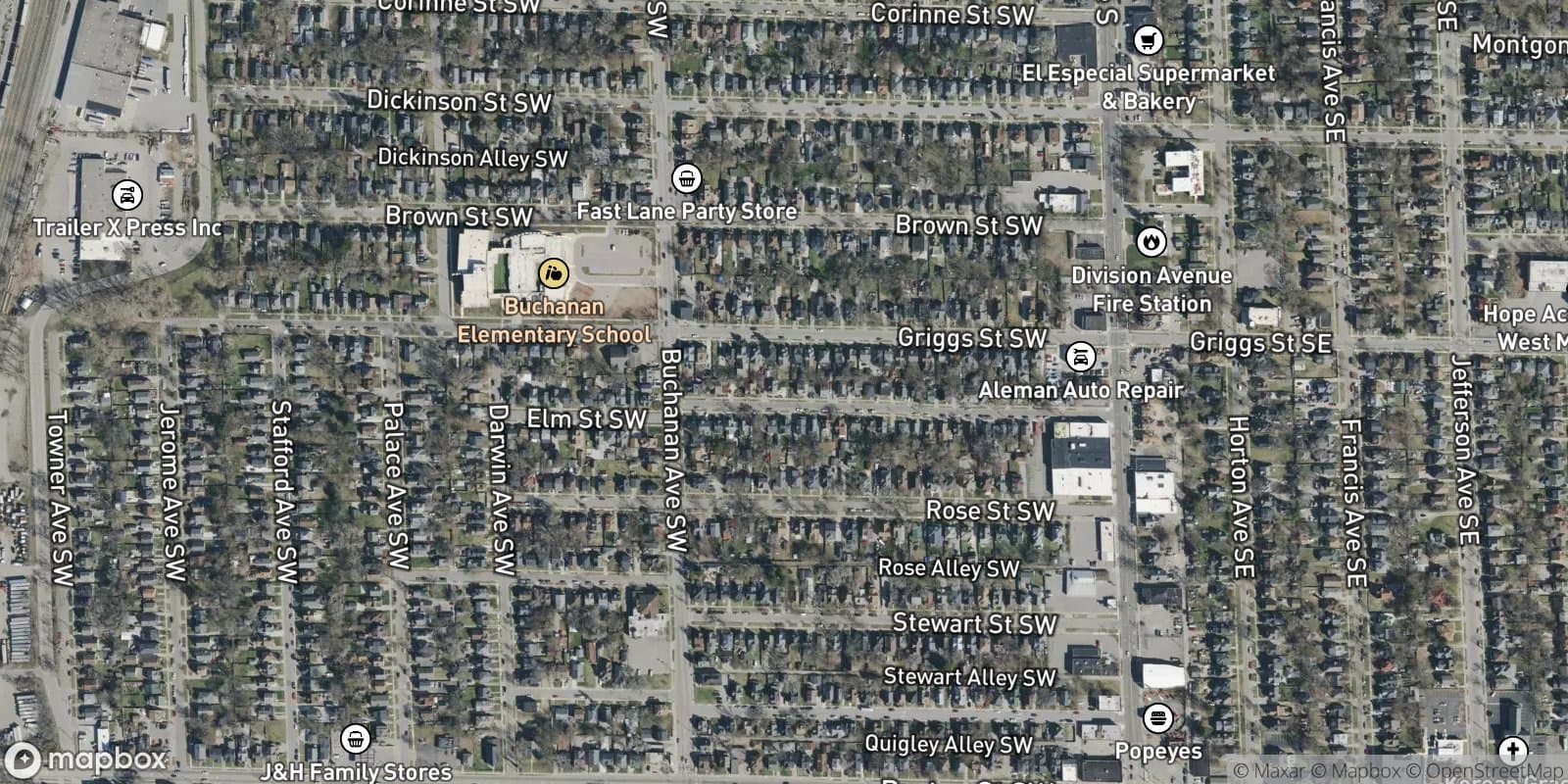 Kirtland Add. — satellite view