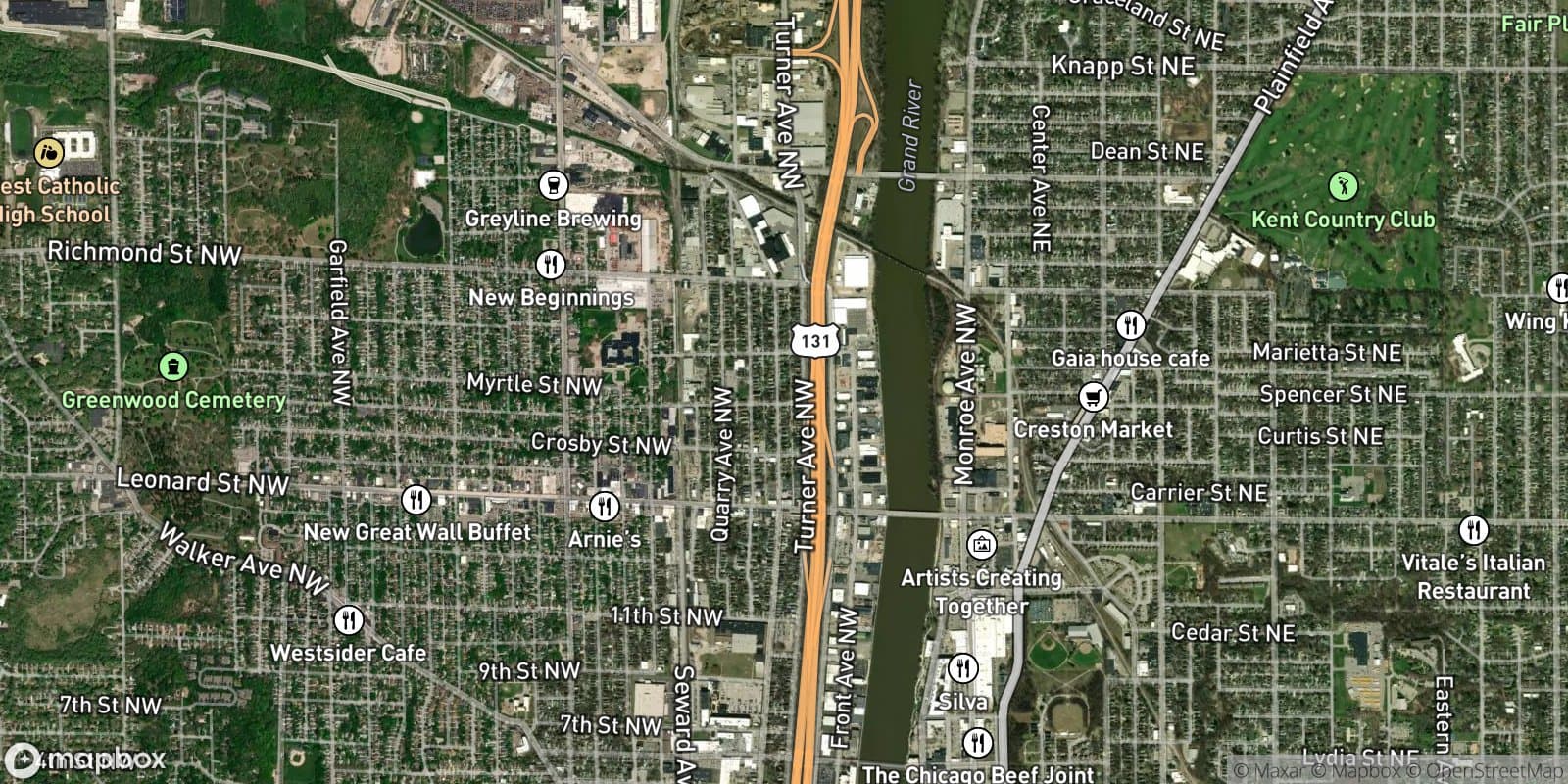 Leonard & Cos. Add. — satellite view