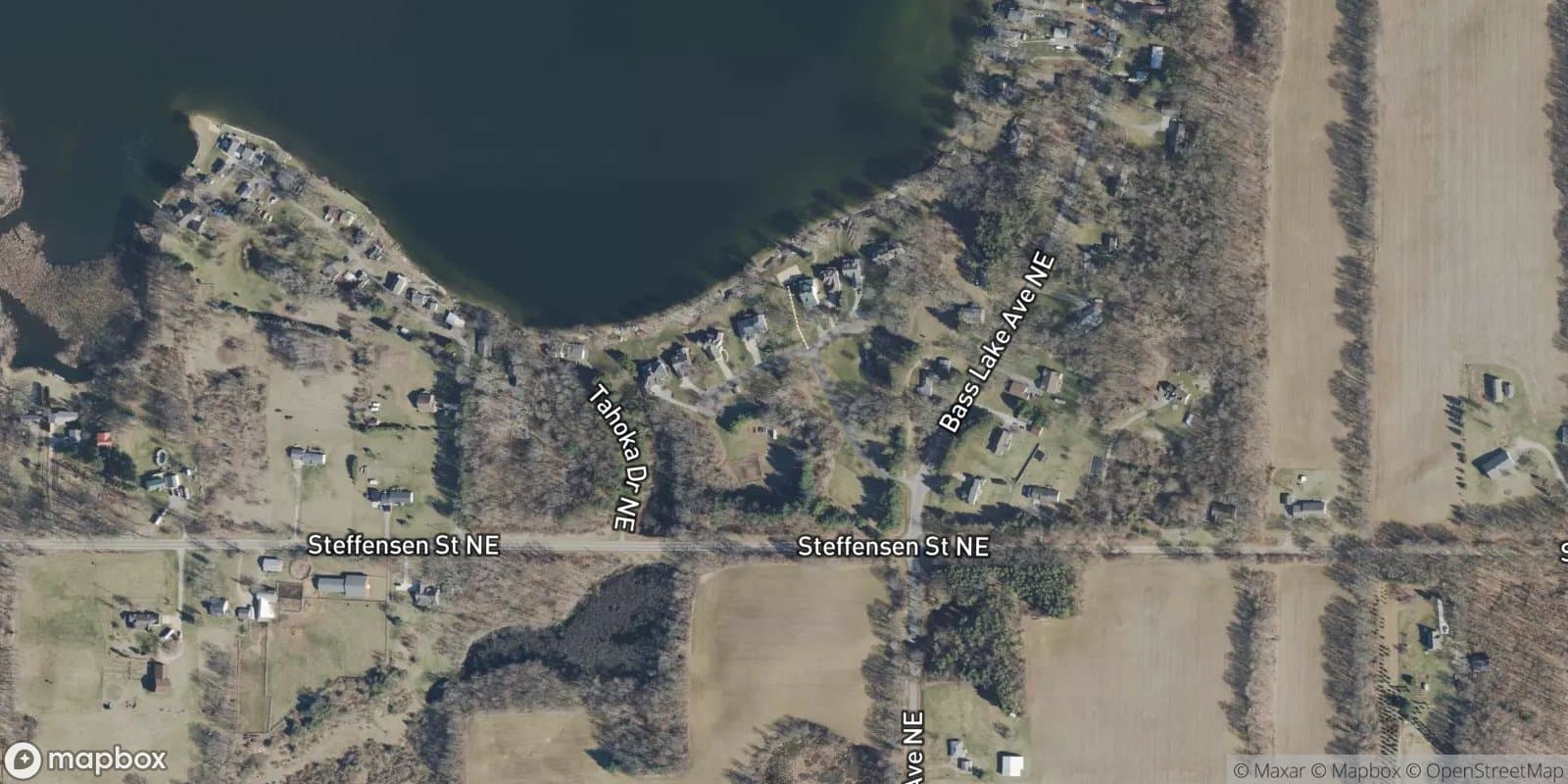 Bass Lake Site Condominiums — satellite view