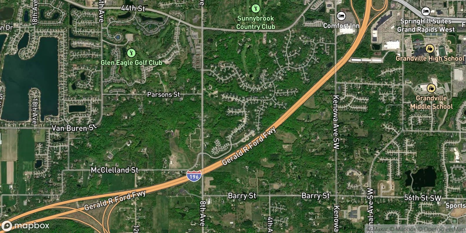 Summerset South — satellite view