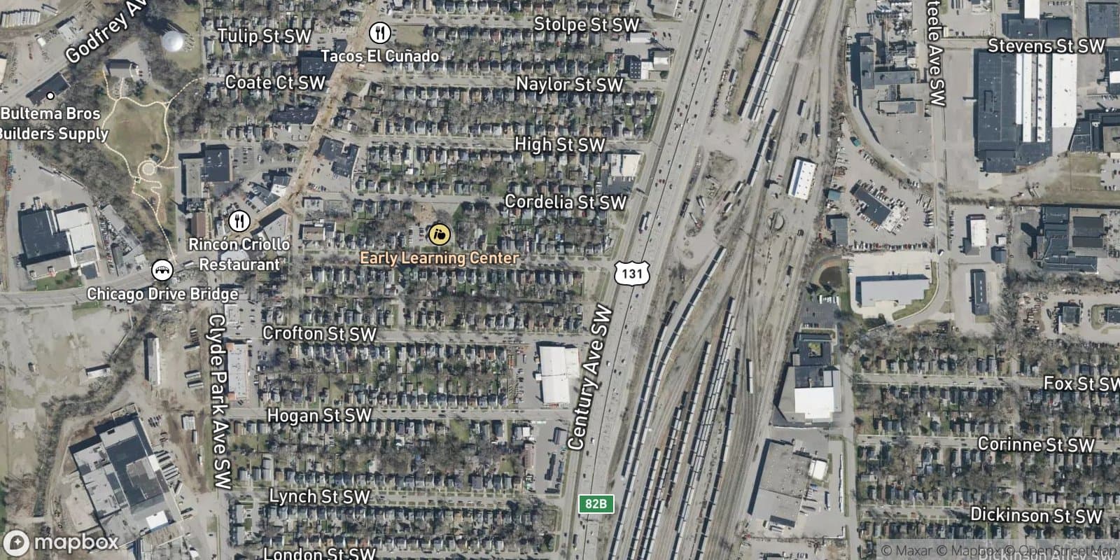 Kroodsma Add. — satellite view