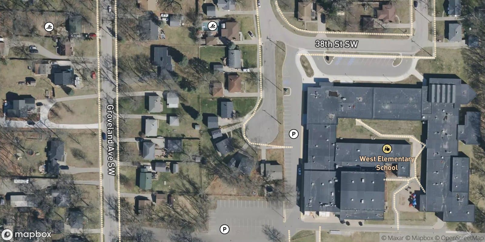 Newhall Jr. Plat — satellite view