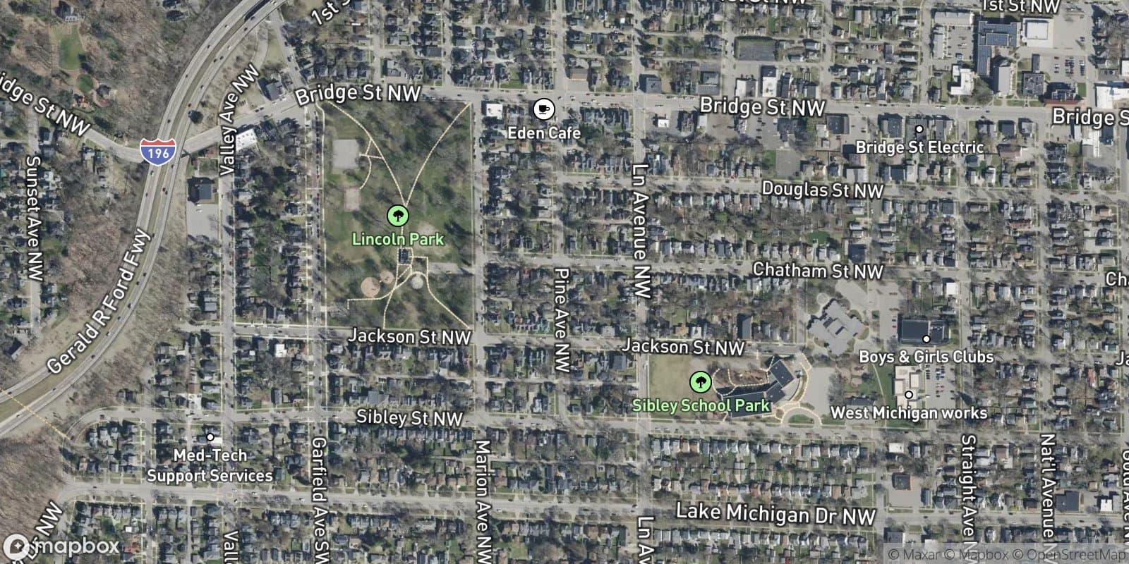 Josiah Burton & Cos. Sub. — satellite view