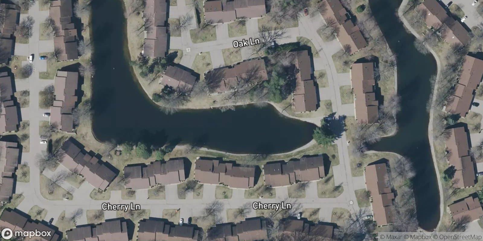 Lakewood Condos — satellite view