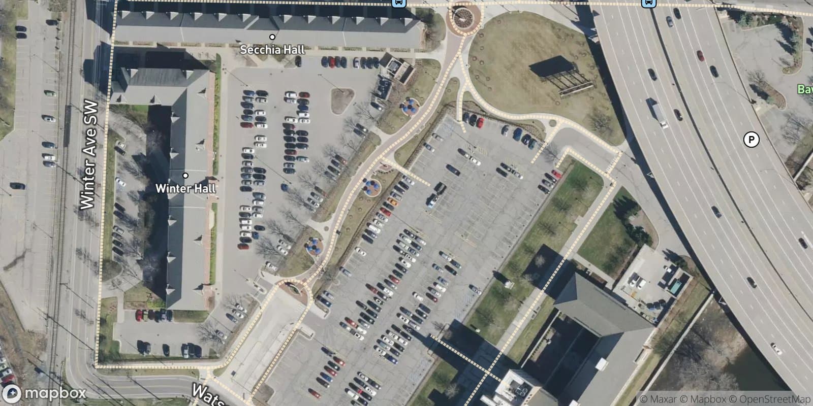 Converse & Tolford'S Add, Amended Plat of Lots 2 6 7 10 11 14 15 18 19 22 23 26 & 27 Blk 4 & Adjacent Vac Mount Vernon Ave — satellite view