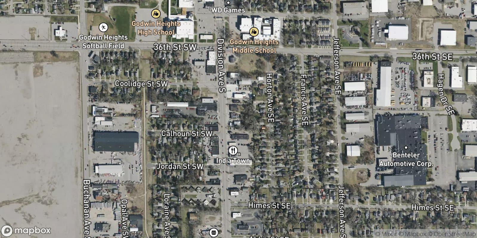 Cadds Add. — satellite view