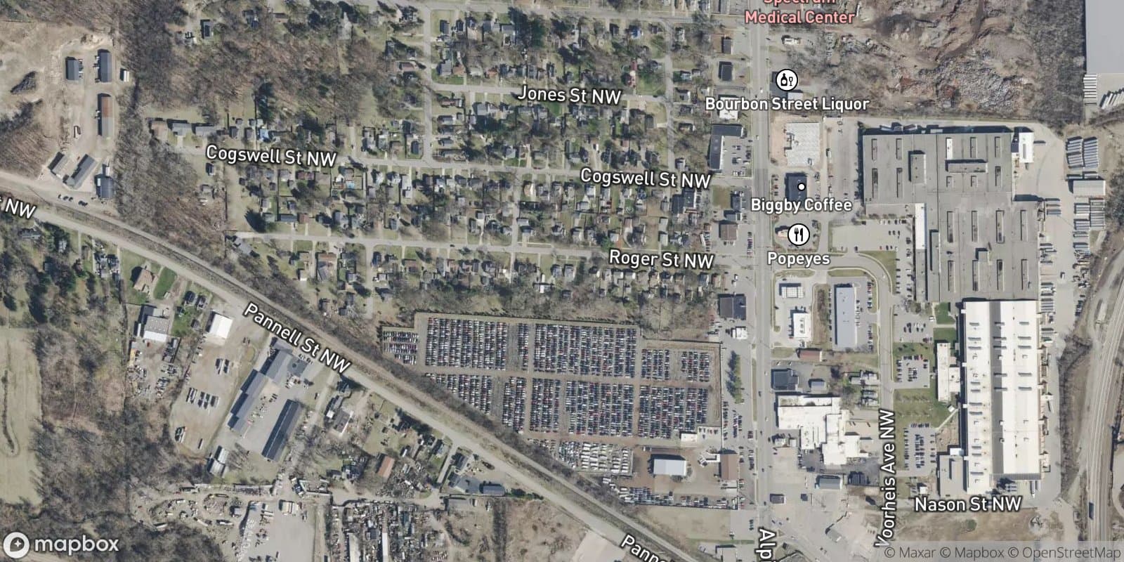 Glengarry Add — satellite view