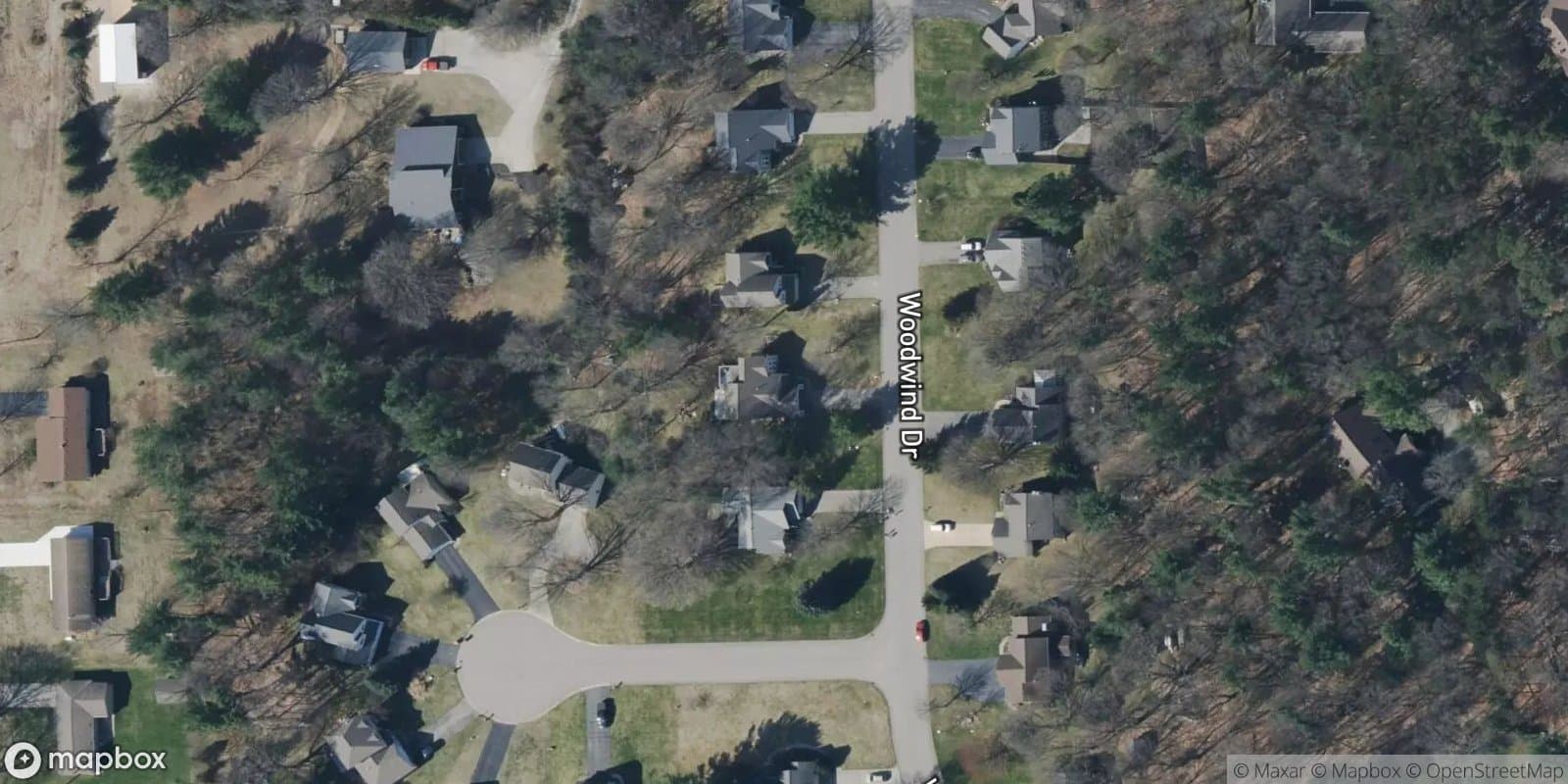 Woodwind Sub — satellite view