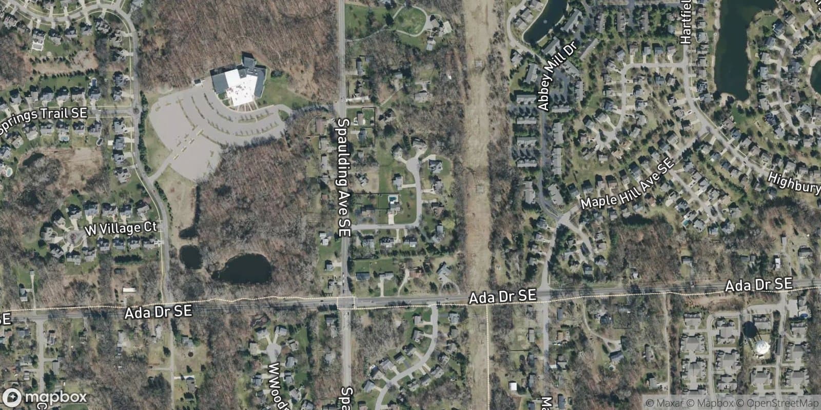 Carmon Knolls — satellite view