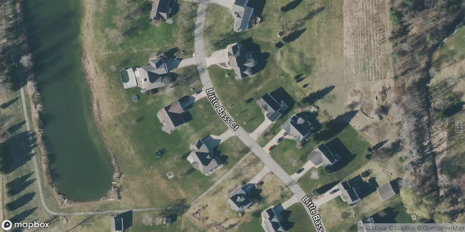 Little Bass Creek — satellite view