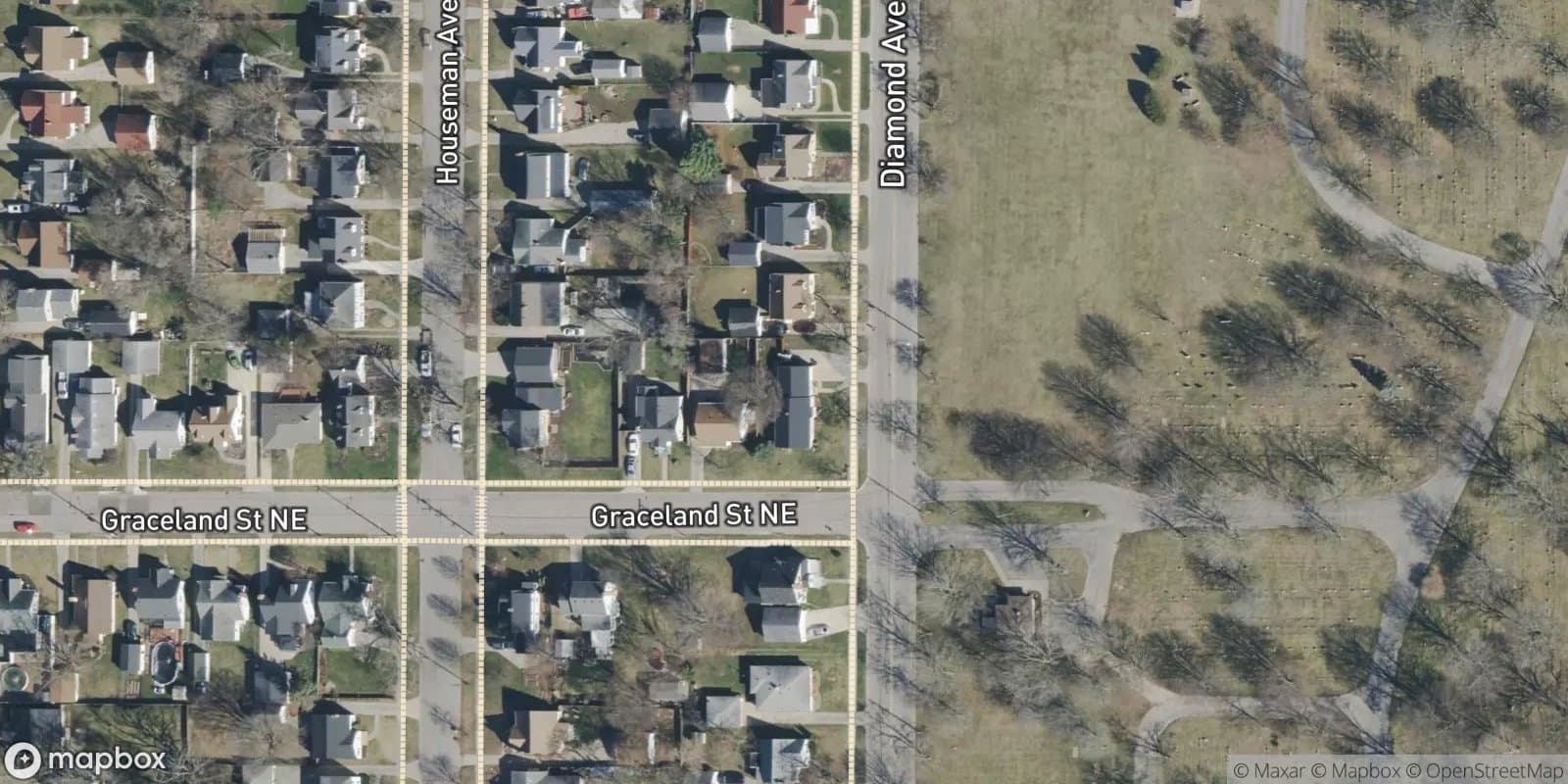 Van Dykes Plat — satellite view