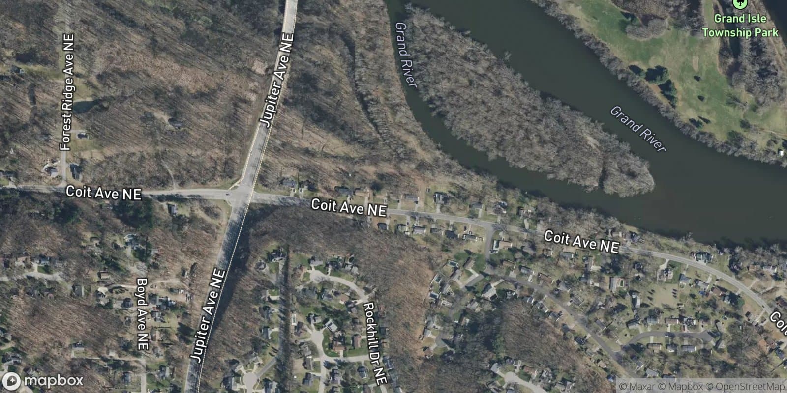 Isleview Acres — satellite view