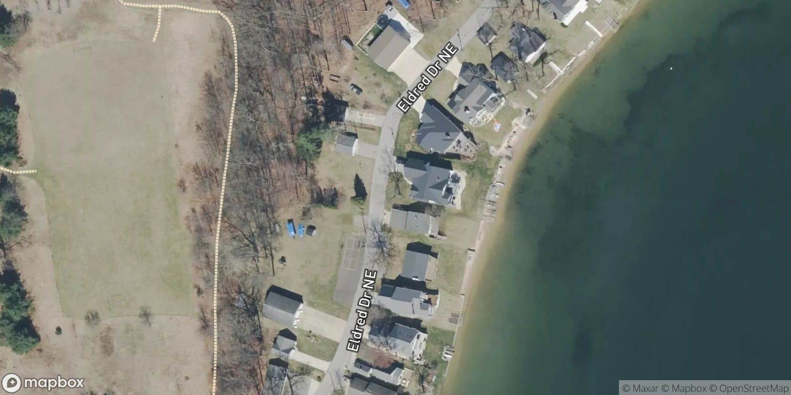 Clark Grove — satellite view
