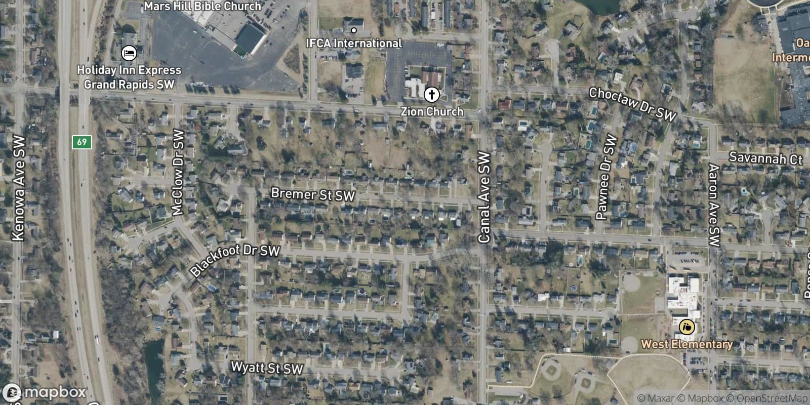 Miedema & Bremer Add. — satellite view