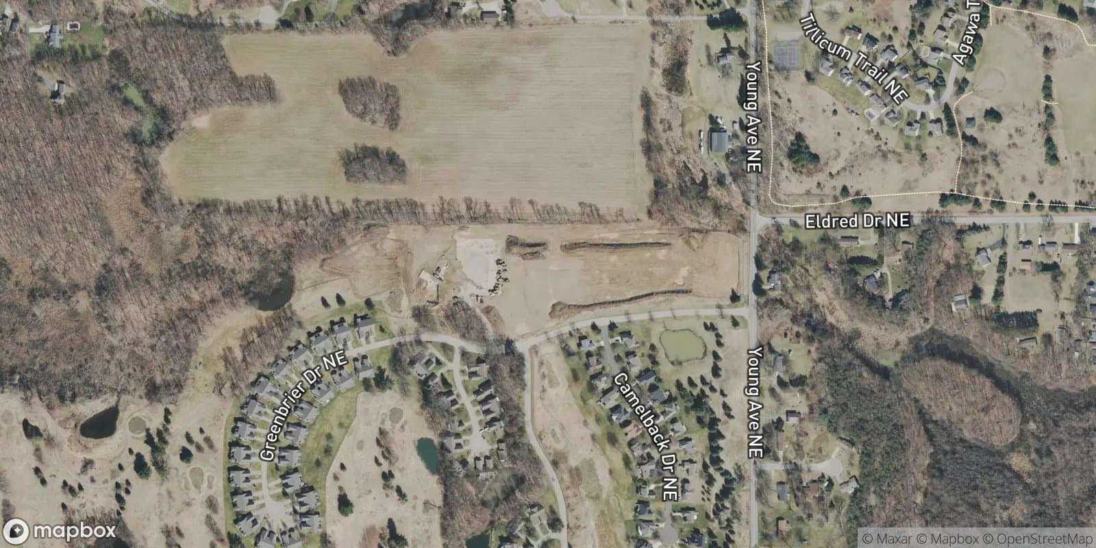 Villages of Silver Lake — satellite view