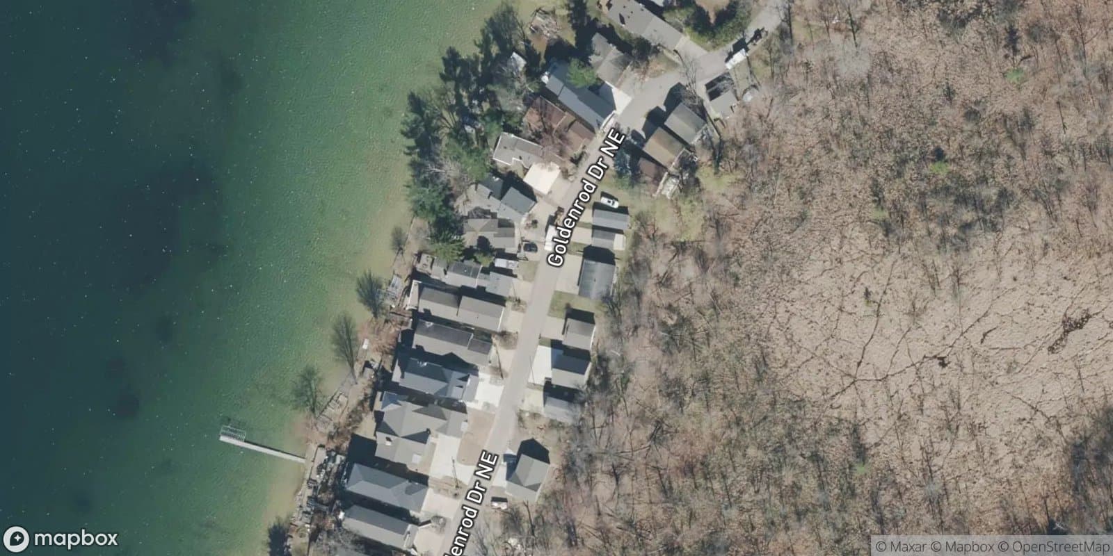 Marshall Park - Amended Plat of Lot 47, Lots 48 and 49, and the Vacated Portions of Edgewater Drive and Golden Rod Drive and Private Park of — satellite view